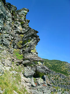 Another view of the cliff