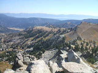 Squaw Valley area from Granite Chief