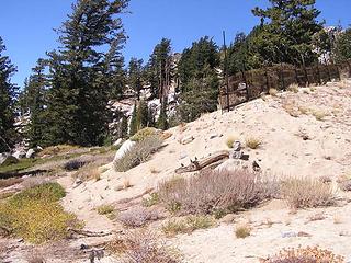 The actual start of the trail up to Granite Chief - we missed when we passed by on the PCT