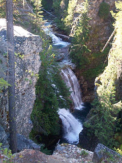 Agnes Creek falls