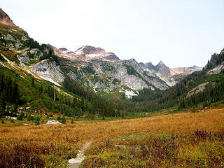 Red Mt. over Spider Meadow