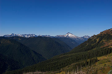 Sloan Peak and the Monte Cristo area.