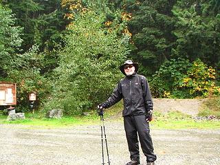 Even my OR goretex hat was getting droopy from the torrential downpour of 10/4/2008. darn happy with my new eVent rain jacket. My Integral Designs Cruiser jacket kept me dry and cozy. Rain pants SOAKED through.