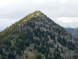 Zoomed in McNeeley Peak