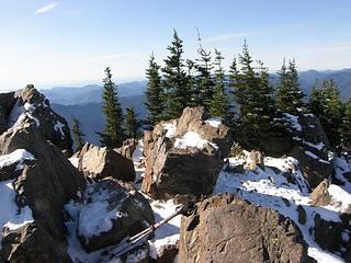 Views from Mt. Ellinor summit.