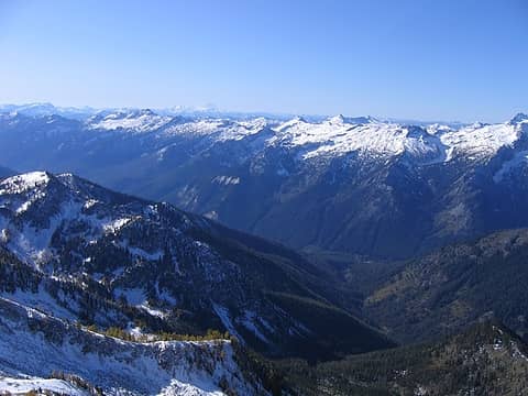 View and the Chiwawa River Valley