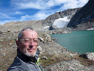 Upper Kevin Lake and Connie Glacier