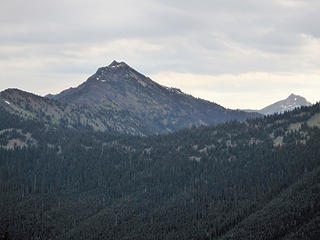 First view of Deamon Peak