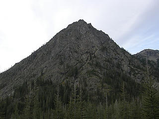 Views from lower trail before longs pass junction.