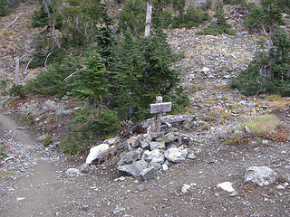 Fork to Longs Pass.