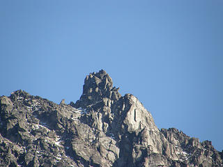 Eastmost "summit" of Stuart from Lake Ingalls.