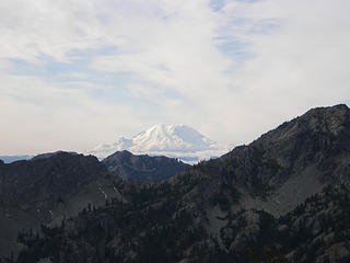 View of Rainier on way up to Ingalls Pass.