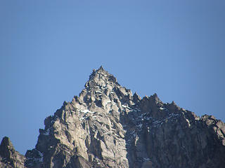 Westmost "summit" of Stuart from Lake Ingalls.