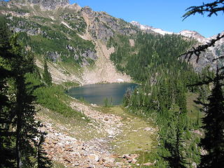 First View of Massie Lake