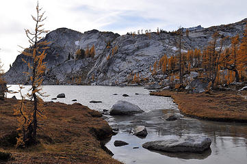 Rune Lake and Gold Larches