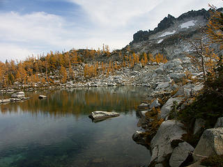 Sprite Lake and McClellan Peak