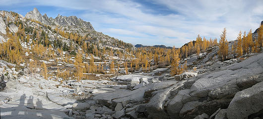 Shadows and larches in the Enchantments