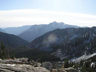 Looking south to the Enchantments