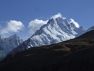 Peaks above Badrinath from Mana