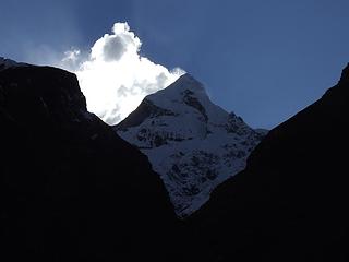 Nilkanth at sunset from Badrinath