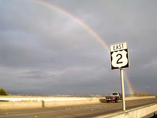 Pot of gold at the end of Highway 2.
