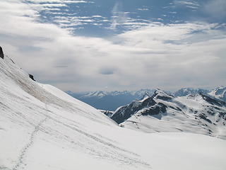 Views from the Terror Glacier.