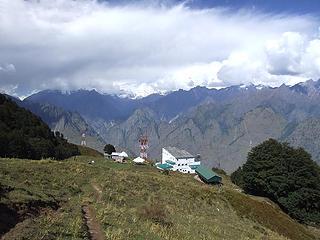 Upper cable car station at Auli