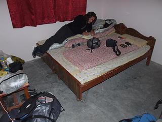 Hotel room in Gangotri