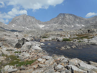 Indian Basin with Fremont and Jackson Peaks