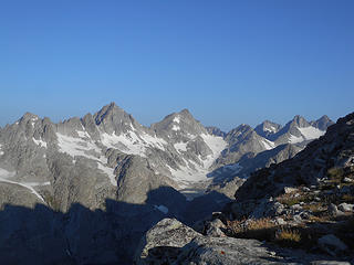 View from Fremont saddle