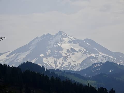 First view of Glacier Peak