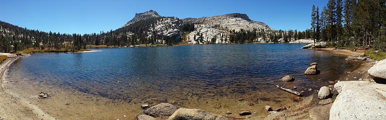 Upper Cathedral Lk. pano