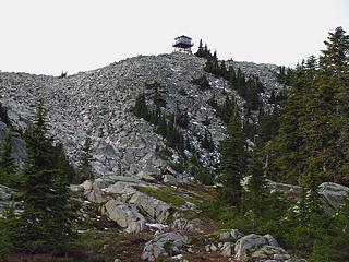 Granite Mtn Lookout from a distance