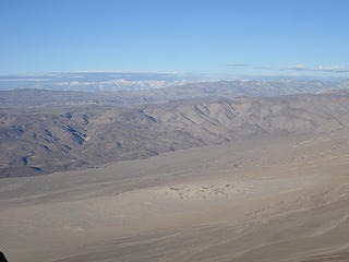 From Panamint Butte, thousands of feet above.  Death Valley Wilderness, CA.
