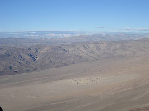 From Panamint Butte, thousands of feet above.  Death Valley Wilderness, CA.
