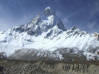 Shivling from Gangotri Glacier