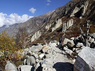 Hoodoos on the Gangotri trail