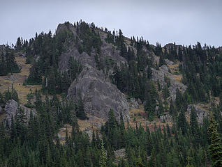 West Peak from Silver Creek Tie trail 1308.1