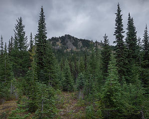 West Peak from Silver Creek Tie trail 1308.1