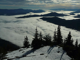 Lookout views over the inversion