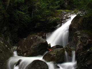 Marten Creek Falls, Upper Middle Tier