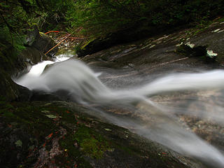 Marten Creek Falls, Lower Middle Tier