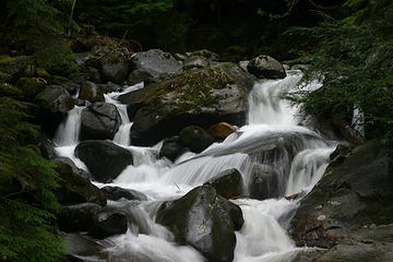Cascading water on Martin Creek