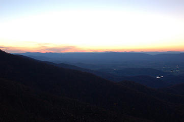 Why they call them the Blue Ridge Mountains
