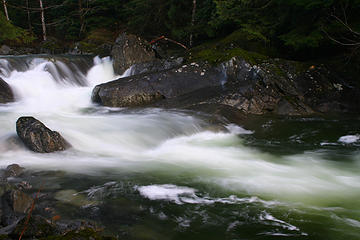 Flowing water on Taylor River