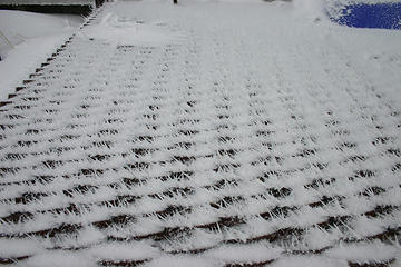 Pattern of frost
