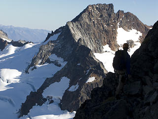 Descending Forbidden Peak (Layback)