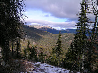 Looking north from the first viewpoint