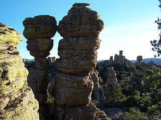 More rock formations...