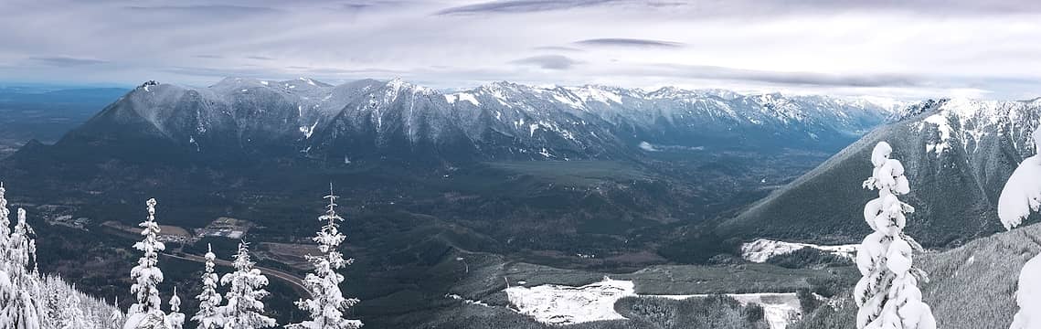 Snoqualmie valley panorama
